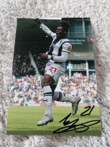 WBA. WEST BROM. WEST BROMWICH ALBION. HAND SIGNED PHOTO 6X4. BRANDON T-ASANTE. for sale on Ebay