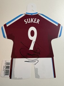 *VERY RARE* West Ham DAVOR SUKER 00/01 Car Kit *SIGNED* for sale on Ebay
