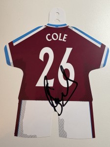 *VERY RARE* West Ham JOE COLE 00/01 Car Kit *SIGNED* for sale on Ebay