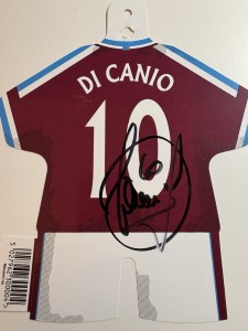 *VERY RARE* West Ham PAOLO DI CANIO 00/01 Car Kit *SIGNED* for sale on Ebay