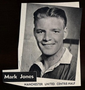 MARK JONES signed 1950s Photo Magazine MANCHESTER UTD Busby Babes for sale on Ebay