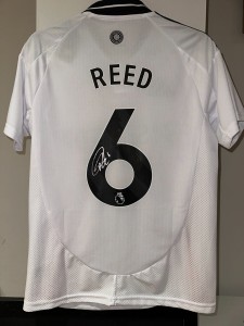 Harrison Reed signed Fulham home shirt jersey photo proof + COA for sale on Ebay