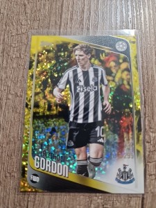 Topps 26 UCC Anthony Gordon Numbered Trading Card 073/299 Newcastle United for sale on Ebay