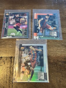 3x WCCF FC Barcelona Neymar Iniesta Villa Cards Lot Set for sale on Ebay