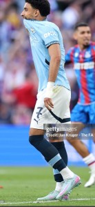 Match Worn Manchester City FA Cup Final Boots Marmoush  for sale on Ebay