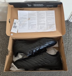 Adidas Goletto VIII FG Snr 00 Football Boots Black IG3877  UK 9.5 RRP £49.99 for sale on Ebay