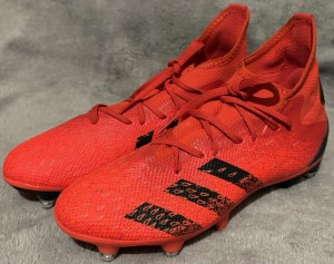 Adidas Predator Freak 3 Red Demon scale Size 6 Football Boots for sale on Ebay