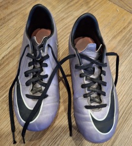 Girls Nike Mercurial Victory V FG football boots Size 3 lilac/purple for sale on Ebay
