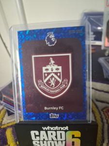Burnley Badge /150 Topps Premier League for sale on Ebay