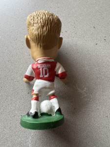 Corinthian Prostars RARE ERROR Figure Bergkamp / Arsenal With Beckham Shirt! for sale on Ebay