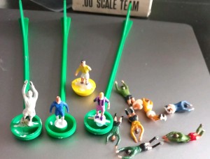 11 SUBBUTEO GOALKEEPERS   EITHER BROKEN OR JUST WRONG for sale on Ebay