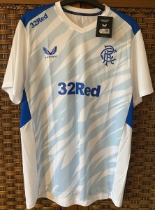 Glasgow Rangers Match day Shirt BNWT Size L  for sale on Ebay
