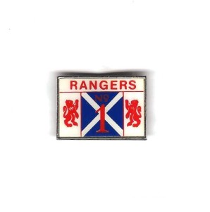 RANGERS 2 LIONS   BADGE  ...CLUBMAN for sale on Ebay