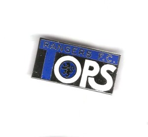 RANGERS TOPS  BADGE  ...AEW for sale on Ebay