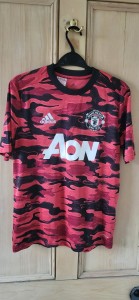 Manchester United pre match top - age 13 - 14 for sale on Ebay