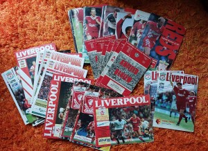 Vintage Job Lot of 30+ Liverpool FC Football Programmes 1970s & 90s Collectable. for sale on Ebay
