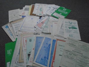 COLLECTION OF NON LEAGUE FOOTBALL PROGRAMMES 1960-1 TO 1969-70 X 91 ISSUES for sale on Ebay