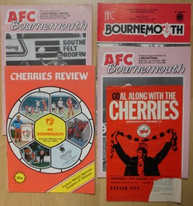 5 AFC Bournemouth Match Programmes Div 4 (1971) Div 3 (1982, 1983, 1986) for sale on Ebay