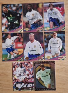 VINTAGE MERLIN PREMIER GOLD 2000 LEEDS UNITED TEAM SET + INSERTS for sale on Ebay