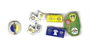 LEEDS UTD. BADGES SET OF 6 for sale on Ebay