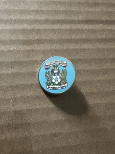 Coventry City Football Club Pin Badge for sale on Ebay
