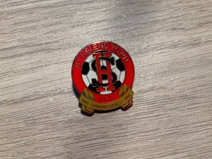 St Helens town fc , football pin badge for sale on Ebay