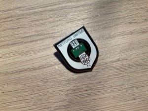 Retford united fc, football pin badge for sale on Ebay