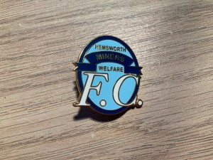 Hemsworth miners welfare fc, football pin badge for sale on Ebay