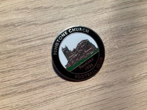 Penistone church fc, football pin badge for sale on Ebay