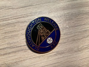 Glasshougton welfare fc, football pin badge for sale on Ebay
