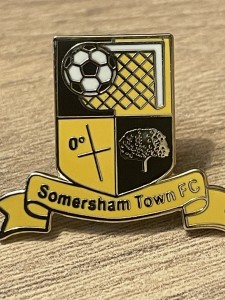 SOMERSHAM TOWN FC - BADGE for sale on Ebay