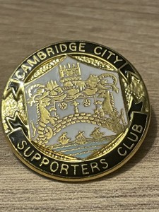 CAMBRIDGE CITY FC - BADGE for sale on Ebay
