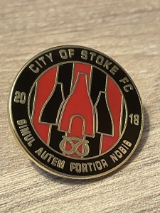 CITY OF STOKE FC - BADGE for sale on Ebay