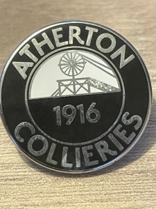 ATHERTON COLLIERIES FC - BADGE for sale on Ebay
