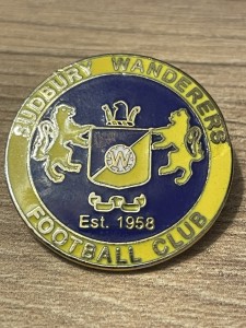 SUDBURY WANDERERS FC - BADGE for sale on Ebay