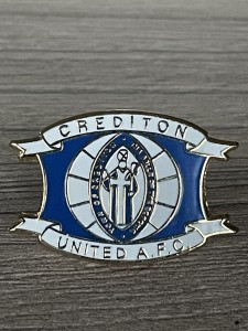 CREDITON UNITED FC - BADGE for sale on Ebay