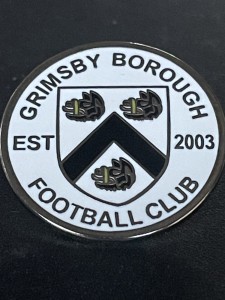 GRIMSBY BOROUGH FC - BADGE for sale on Ebay