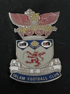 IRLAM FC - BADGE for sale on Ebay
