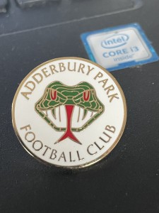 ADDERBURY PARK FC - BADGE for sale on Ebay