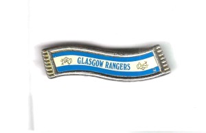 RANGERS SCARF   BADGE  ...COFFER for sale on Ebay