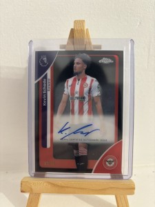Topps Chrome2026 Premier League Kevin Schade Brentford Autograph Card 5/10 for sale on Ebay