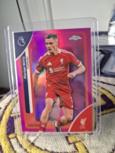 Florian Wirtz /250 Topps Chrome Liverpool for sale on Ebay