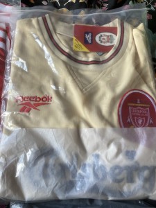 Liverpool 1996/97 Away Football Shirt  38/40 chest for sale on Ebay