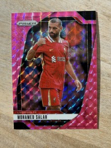 2024/25 Mohamed Salah Liverpool - Panini Prizm EPL Pink mosaic  for sale on Ebay
