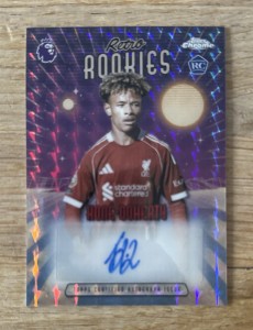 25/26 Topps Chrome EPL Trent Kone-Doherty Liverpool Auto Retro Rookies for sale on Ebay