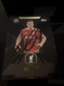 MATCH ATTAX 2026 FLORIAN WIRTZ LIVERPOOL SIGNED for sale on Ebay