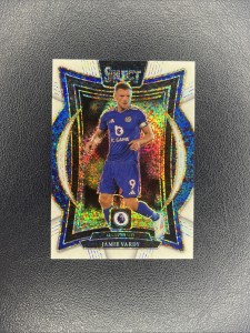 2024-25 Panini Select Premier League White Sparkle JAMIE VARDY - Leicester City for sale on Ebay