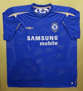 Fully Signed Umbro Chelsea Centenary Home Shirt 2005 Men’s Size XL Champions  for sale on Ebay