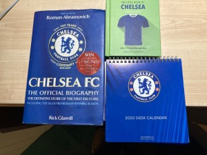Chelsea fc books for sale on Ebay