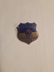 Chelsea (Away) Supporters Club Pin Badge Poss Circa 50/60s for sale on Ebay